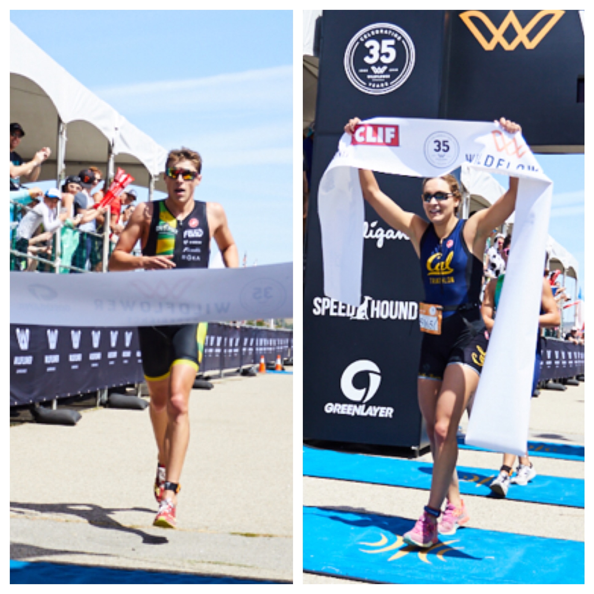 Kevin Jervis and Katherine Hoolihan Win 2018 Wildflower Experience Triathlon Collegiate Race