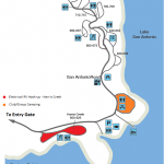 Harris Creek campground map