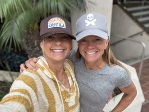 Jen Temperley and Robin White selfie