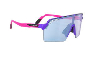 40th Anniversary Violet Gloss Frame and Multilaser Ice Lens version of the Rudy Project Spinshield Pro sunglasses